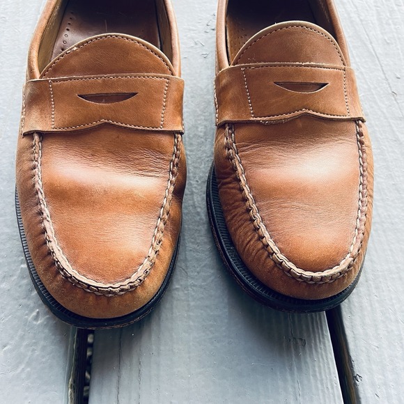Brooks Brothers Slip-On Penny Loafers Brown Made In Italy Size 11.5 D - Picture 9 of 16